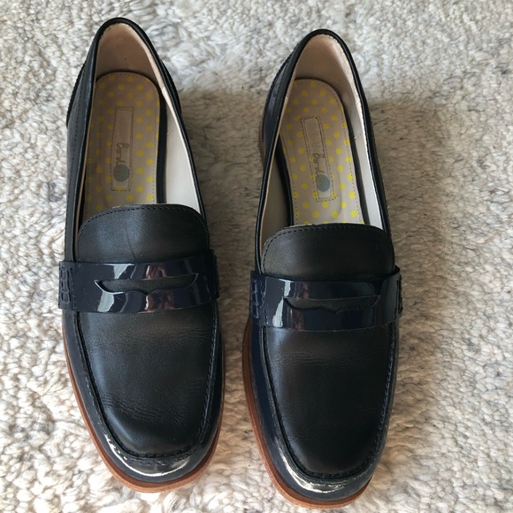Boden Two-Toned Leather Loafers - Picture 2 of 6
